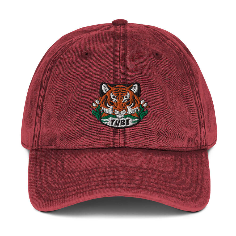 Tube Embroidered Phish Weathered Hat