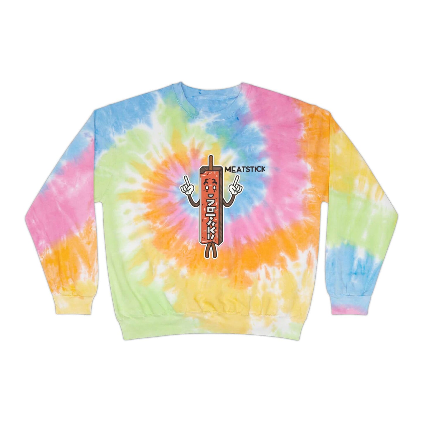 Meatstick Tie-Dye Sweatshirt