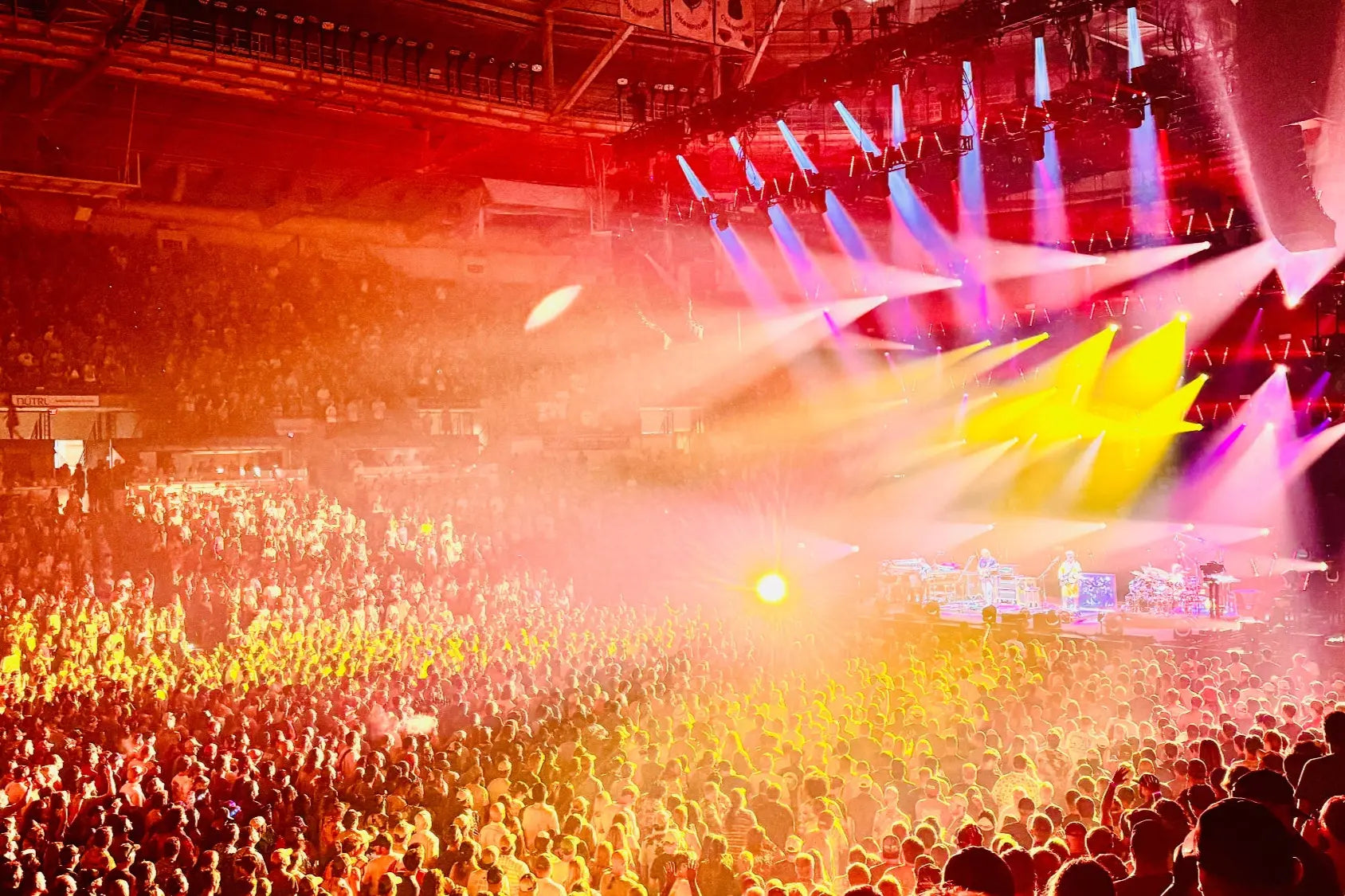 Phish live in Charleston night 1 free blimpalot phish tshirts and hats